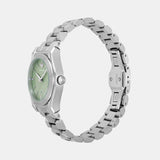 Emporio Armani Federica Mint Green Dial Silver Steel Strap Watch for Women - AR11656 Buy Now By Emporio Armani
