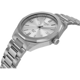 Tissot PRC 100 Solar Quartz Silver Dial Silver Steel Strap Watch for Men - T151.422.11.031.00 Authentic Buy Shop Now