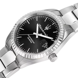 Maserati Competizione Black Dial Silver Steel Strap Watch for Men - R8853100028 Authentic Buy Shop Now
