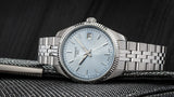 Tissot Ballade Quartz Blue Dial Silver Steel Strap Watch for Women - T156.210.11.351.00 Authentic Buy Shop Now