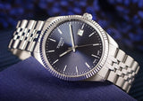 Tissot Ballade Quartz Blue Dial Silver Steel Strap Watch for Men - T156.410.11.041.00 Authentic Buy Shop Now