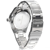 Maserati Competizione Green Dial Silver Steel Strap Watch for Men - R8853100043 Authentic Buy Shop Now