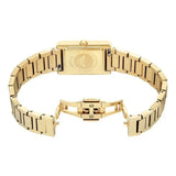 Emporio Armani Genni Crystals Mother of Pearl Dial Gold Steel Strap Watch for Women - AR11659 Buy Now By Emporio Armani