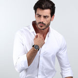 Maserati Epoca Limited Edition Chronograph Black Dial Black Leather Strap Watch for Men - R8871618015 Authentic Buy Shop Now