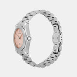 Emporio Armani Federica Pink Dial Silver Steel Strap Watch for Women - AR11658 Buy Now By Emporio Armani