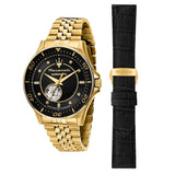 Maserati SFIDA Special Edition Automatic Black Dial Gold Steel Strap Watch for Men - R8823140012 Authentic Buy Shop Now