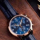 Tissot T-Sport Chrono XL Blue Dial Blue Leather Strap Watch for Men - T116.617.36.042.00 Authentic Buy Shop Now