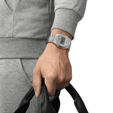 Tissot Digital Quartz Silver Dial Silver Steel Strap Watch for Men - T137.463.11.030.00 Buy Now By Tissot