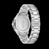 Hugo Boss Runner 3H Green Dial Silver Steel Strap Watch for Men - 1514208 Buy Now By Hugo Boss