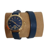 Tory Burch Collins Quartz Blue Dial Blue Leather Strap Watch for Women - TBW1303 Buy Now By Tory Burch