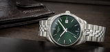 Tissot Ballade Quartz Green Dial Silver Steel Strap Watch for Men - T156.410.11.091.00 Authentic Buy Shop Now