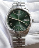 Tissot Ballade Powermatic 80 COSC Green Dial Silver Steel Strap Watch for Men - T156.408.11.093.00 Authentic Buy Shop Now
