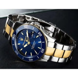 Maserati Competizione Diver Blue Dial Two Tone Steel Strap Watch for Men - R8873600010 Authentic Buy Shop Now