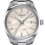 Tissot PR 100 Diamonds Mother of Pearl Dial Silver Steel Strap Watch for Women - T150.210.11.116.00 Authentic Buy Shop Now