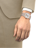 Tissot Tissot Chemin Des Tourelles Powermatic 80 Silver Dial Two Tone Steel Strap Watch for Men - T139.407.22.038.00 Authentic Buy Shop Now