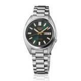 Seiko 5 Sports Automatic Green Dial Silver Steel Strap Watch for Men - SRPL57K1 Authentic Buy Shop Now