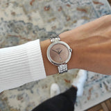 Tissot T-Lady Flamingo Diamonds Pink Dial Silver Steel Strap Watch for Women - T094.210.11.336.00 Authentic Buy Shop Now
