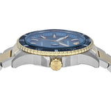 Emporio Armani World Explorer Blue Dial Two Tone Steel Strap Watch for Men - AR11682 Buy Now By Emporio Armani