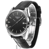 Tissot PR 100 Black Dial Black Leather Strap Watch for Men - T150.410.16.051.00 Authentic Buy Shop Now