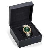 Versace Greca Logo Diver Quartz Green Dial Two Tone Steel Strap Watch for Men - VE8G00524 Buy Now By Versace