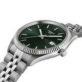 Tissot Ballade Quartz Green Dial Silver Steel Strap Watch for Men - T156.410.11.091.00 Authentic Buy Shop Now