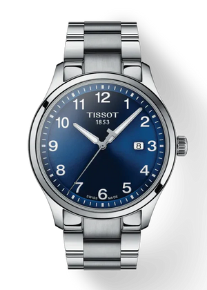 Tissot T-Sport Gent XL Blue Dial Silver Steel Strap Watch for Men - T116.410.11.047.00 Authentic Buy Shop Now