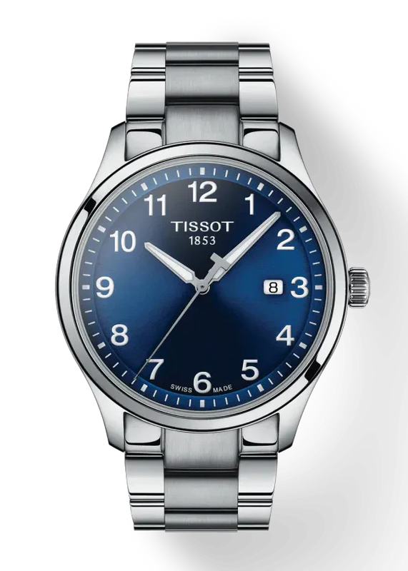 Tissot T-Sport Gent XL Blue Dial Silver Steel Strap Watch for Men - T116.410.11.047.00 Authentic Buy Shop Now