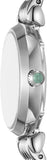 Emporio Armani Gianni T Bar Green Dial Silver Steel Strap Watch for Women - AR11667 Buy Now By Emporio Armani