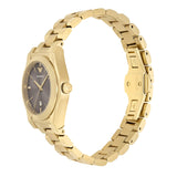 Emporio Armani Federica Brown Dial Gold Steel Strap Watch for Women - AR11700 Buy Now By Emporio Armani