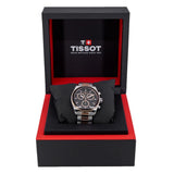 Tissot PR516 Chronograph Black Dial Two Tone Steel Strap Watch for Men - T149.417.22.051.01 Authentic Buy Shop Now