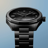 Tissot PRC 100 Solar Quartz Black Dial Black Steel Strap Watch for Men - T151.422.33.051.00 Authentic Buy Shop Now