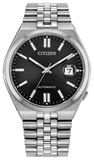 Citizen Tsuyosa 60 Automatic Black Dial Silver Steel Strap Watch for Men - NK0020-55E Authentic Buy Shop Now