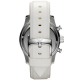 Emporio Armani Sportivo Chronograph White Dial White Rubber Strap Watch for Men - AR5947 Buy Now By Emporio Armani