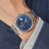 Maserati Competizione Blue Dial Silver Steel Strap Watch for Men - R8853100029 Authentic Buy Shop Now