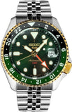 Seiko 5 Sports Forest Green Sunrise Limited Edition Green Dial Silver Steel Strap Watch for Men - SSK050K1 Authentic Buy Shop Now