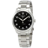 Tissot T-Sport Gent XL Black Dial Silver Steel Strap Watch for Men - T116.410.11.057.00 Authentic Buy Shop Now