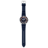 Emporio Armani World Explorer Chronograph Blue Dial Blue Silicone Strap Watch for Men - AR11696 Buy Now By Emporio Armani