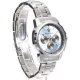 Maserati Successo Chronograph Ice Blue Dial Silver Steel Strap Watch for Men - R8873621044 Authentic Buy Shop Now
