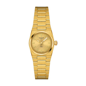 Tissot PRX 25mm Gold DIal Gold Steel Strap Watch for Women - T137.010.33.021.00 Authentic Buy Shop Now