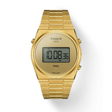 Tissot PRX Digital Quartz Gold Dial Gold Steel Strap Watch for Men - T137.463.33.020.00 Buy Now By Tissot
