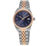 Tissot Ballade Quartz Blue Dial Two Tone Steel Strap Watch for Women - T156.210.22.041.00 Authentic Buy Shop Now