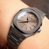 D1 Milano Ultra Thin Grey Dial Grey Steel Strap Watch for Women - D1-UTBL32 Authentic Buy Shop Now