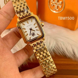 Tory Burch Robinson White Dial Gold Steel Strap Watch for Women - TBW1500 Buy Now By Tory Burch