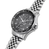 Maserati SFIDA Chronograph Grey Dial Silver Steel Strap Watch for Men - R8853140010 Authentic Buy Shop Now