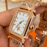 Tory Burch Robinson White Dial Rose Gold Steel Strap Watch for Women - TBW1502 Buy Now By Tory Burch