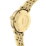 Seiko Presage Cocktail Time Automatic Diamonds Gold Dial Gold Steel Strap Watch for Women - SRE018J1 Authentic Buy Shop Now