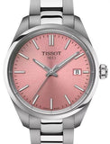 Tissot PR 100 Pink Dial Silver Steel Strap Watch for Women - T150.210.11.331.00 Authentic Buy Shop Now