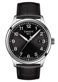 Tissot T-Sport Gent XL Black Dial Black Leather Strap Watch for Men - T116.410.16.057.00 Authentic Buy Shop Now