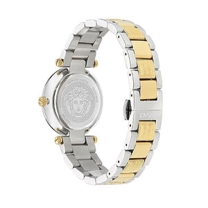Versace Reve Analog White Dial Two Tone Steel Strap Watch for Women - VE8B00724 Buy Now By Versace