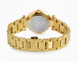 Versace Reve Analog Black Dial Gold Steel Strap Watch for Women - VE8B00624 Buy Now By Versace